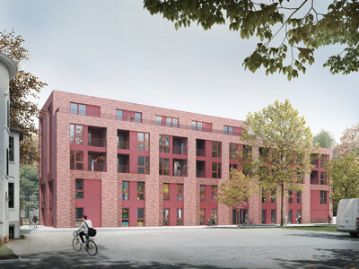 Wohngebäude mit KiTa an der Friedensallee