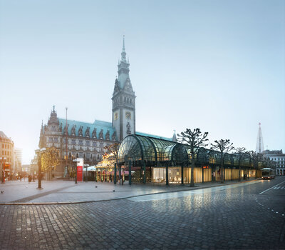Rathausarkaden Hamburg